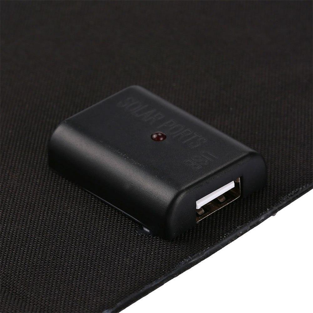 Compact Foldable Solar Power Bank 7W Phone Charger