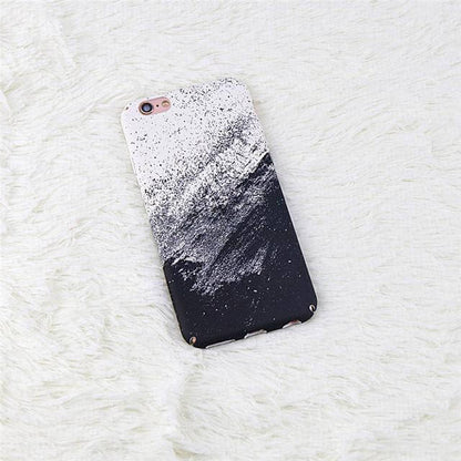 Trendy Black White Street Art Phone Cases