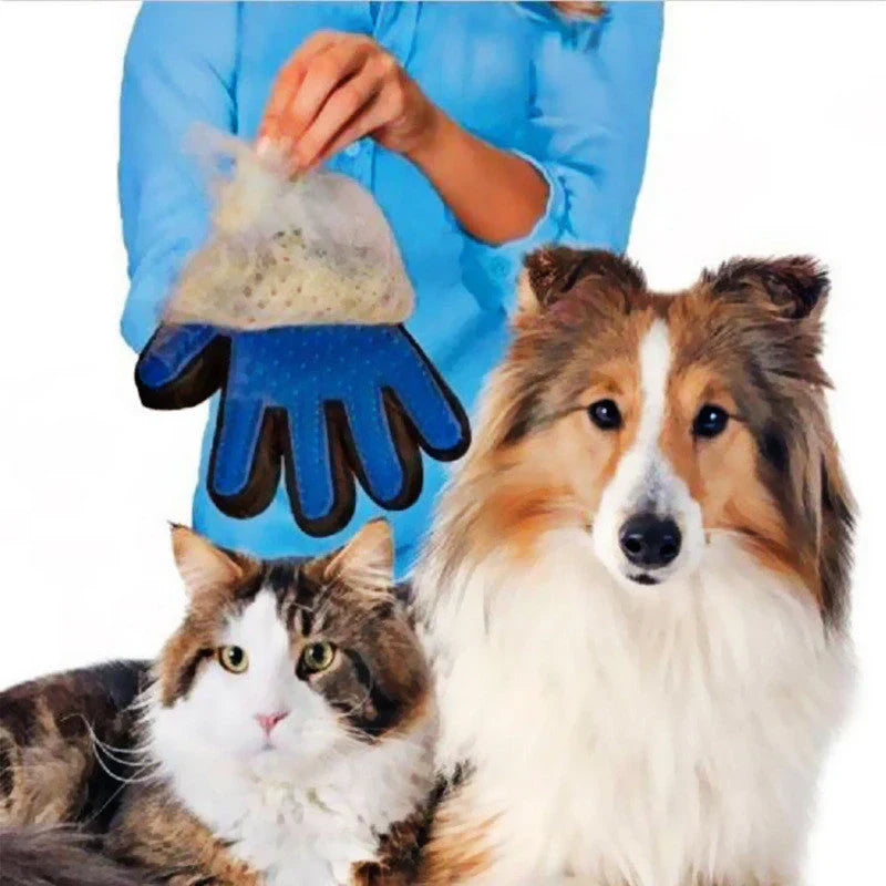 Pet Grooming Glove – Gentle Pet Brush Glove - Befez