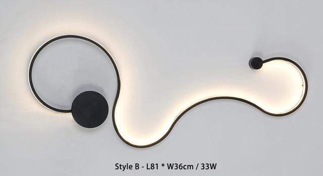 Stylish Flush Mount Contemporary LED Ceiling Lamp - Befez
