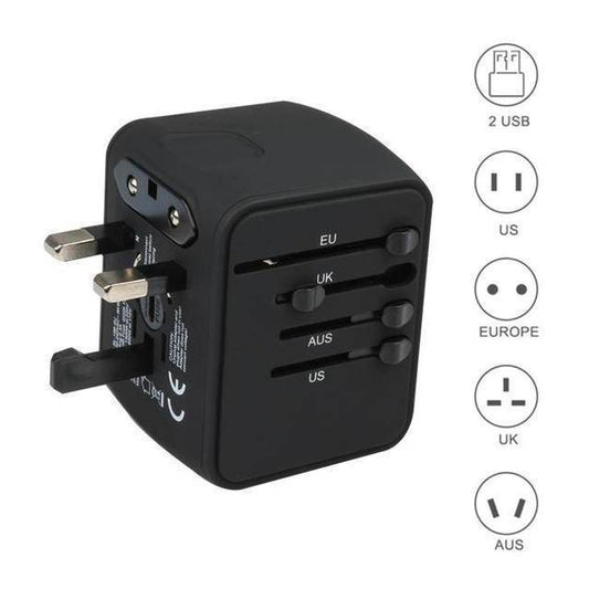 Universal 5 Port Travel Power Adapter - Befez