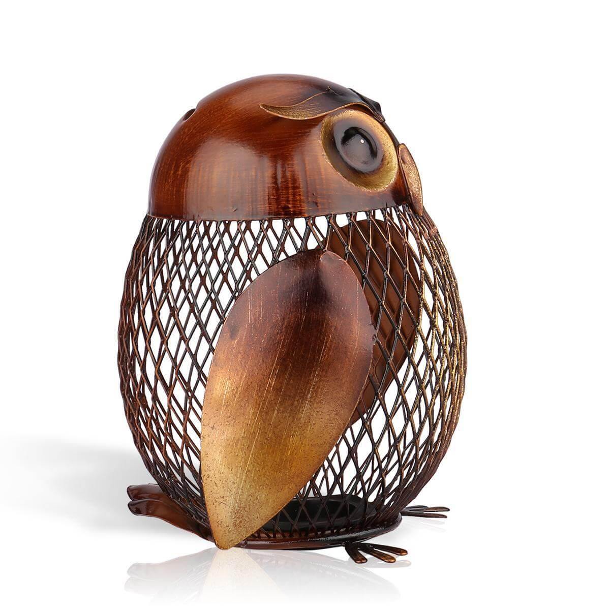Cute Owl Ceramic Money Box