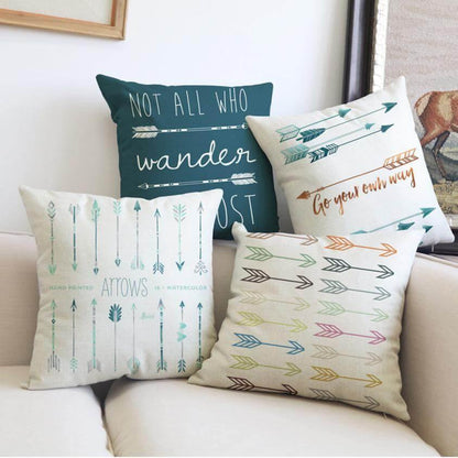 Colorful Pattern Throw Pillow Covers