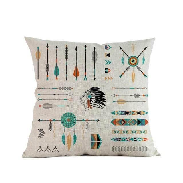 Colorful Pattern Throw Pillow Covers