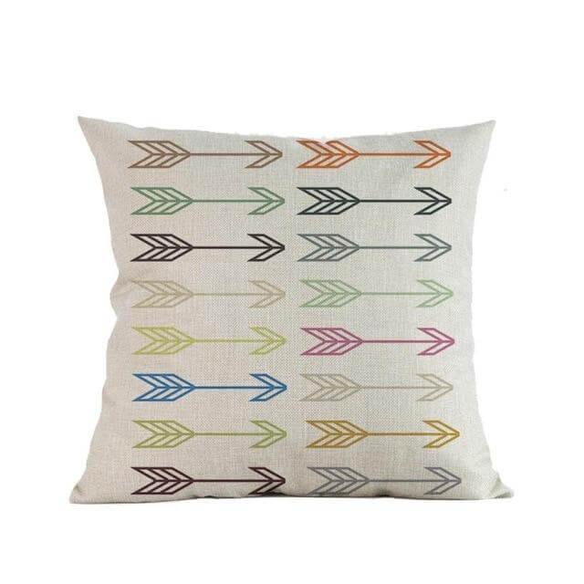 Colorful Pattern Throw Pillow Covers