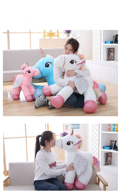 Big Cute Unicorn Stuffed Animal Toy