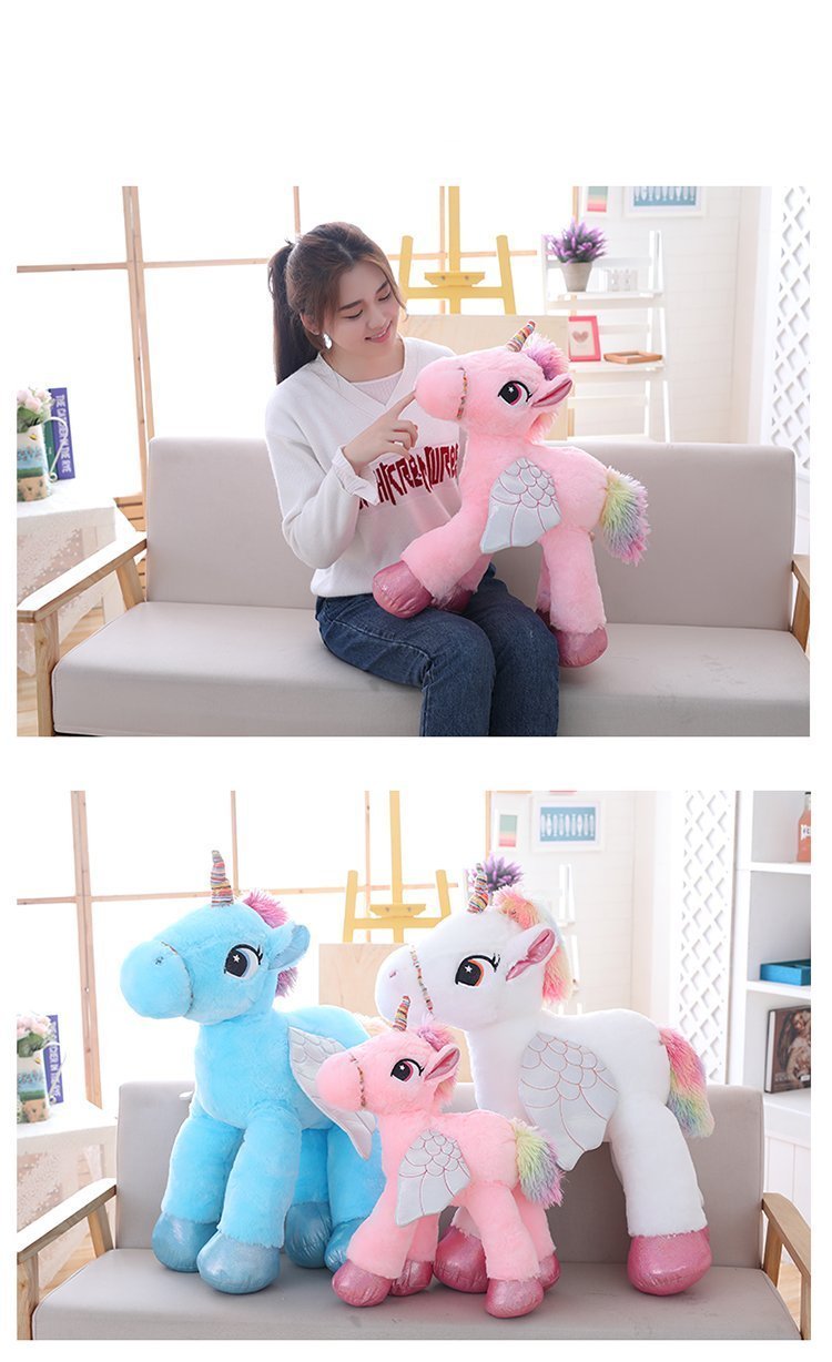 Big Cute Unicorn Stuffed Animal Toy - Befez
