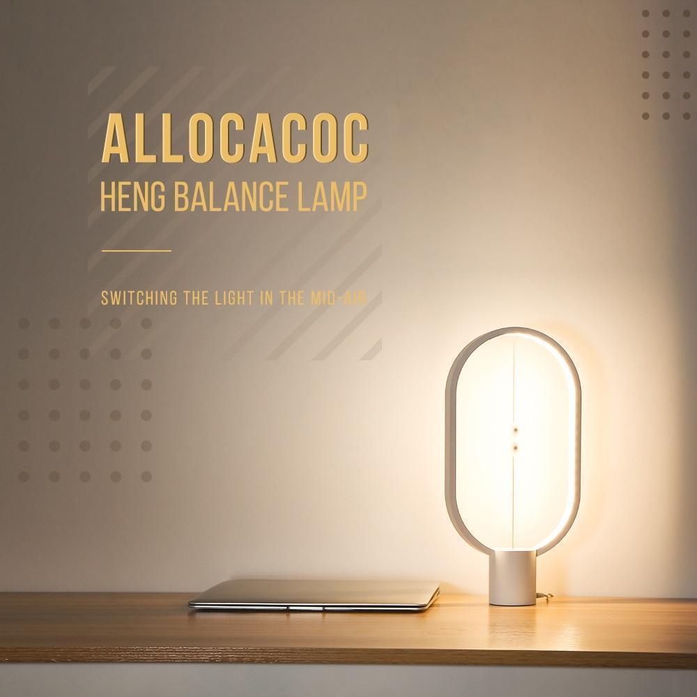 Unique Floating LED Desk Lamp with Magnetic Base