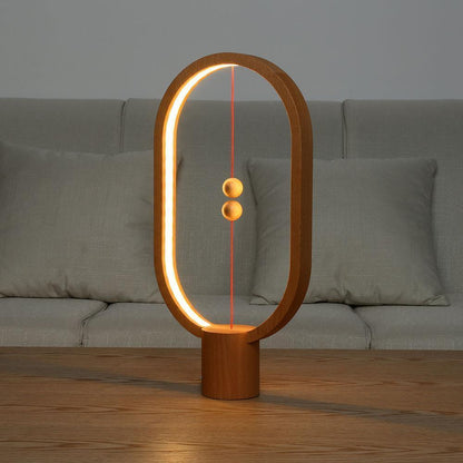 Unique Floating LED Desk Lamp with Magnetic Base
