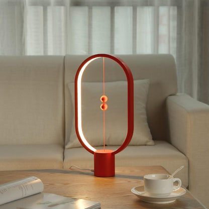 Unique Floating LED Desk Lamp with Magnetic Base