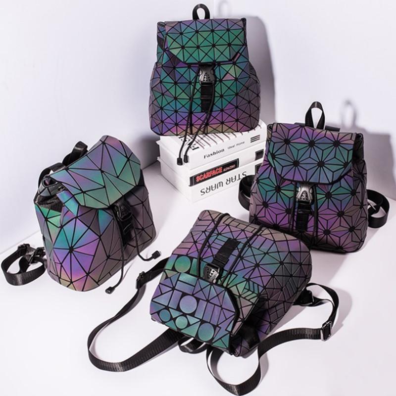 Stylish Geometric Ladies Backpack Bag