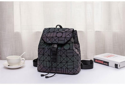Stylish Geometric Ladies Backpack Bag