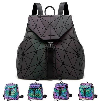 Stylish Geometric Ladies Backpack Bag - Befez