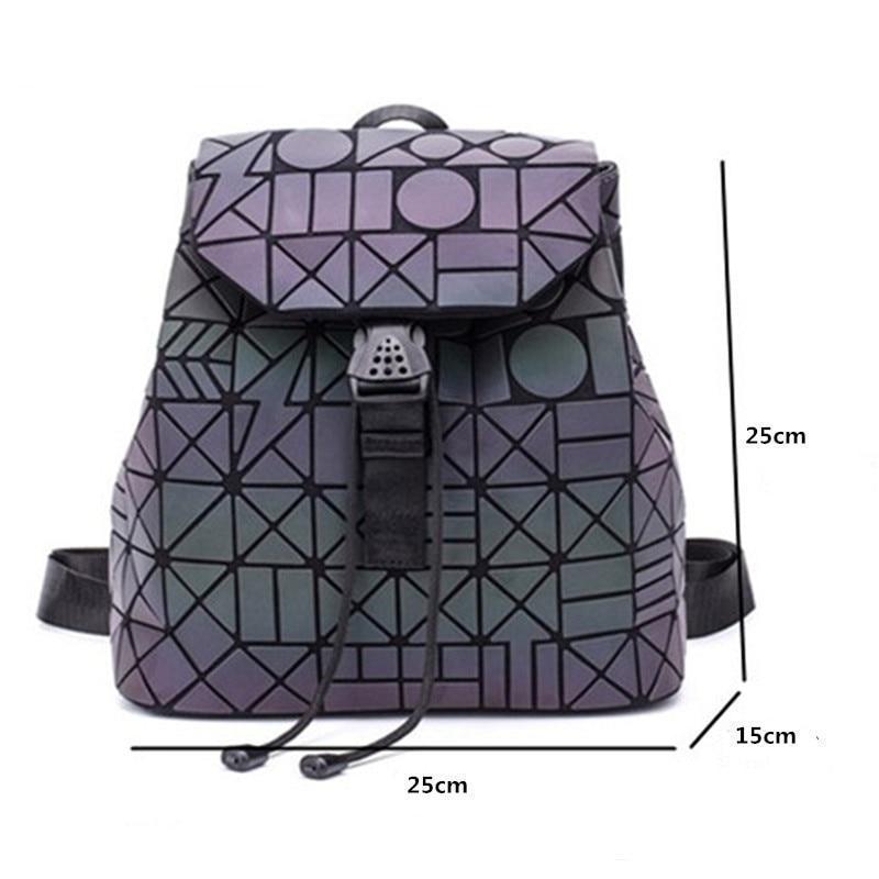 Stylish Geometric Ladies Backpack Bag