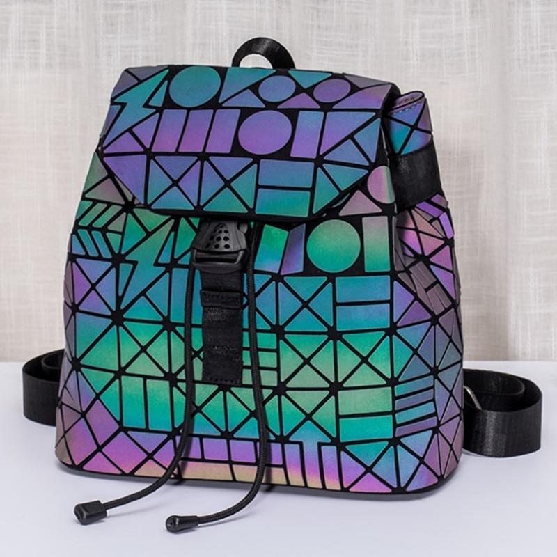 Stylish Geometric Ladies Backpack Bag
