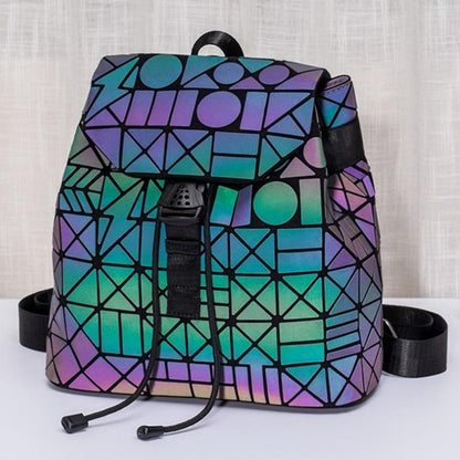 Stylish Geometric Ladies Backpack Bag