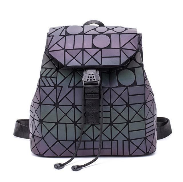 Stylish Geometric Ladies Backpack Bag