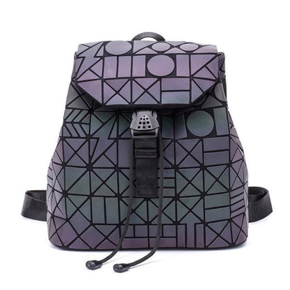 Stylish Geometric Ladies Backpack Bag