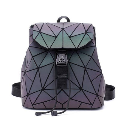 Stylish Geometric Ladies Backpack Bag