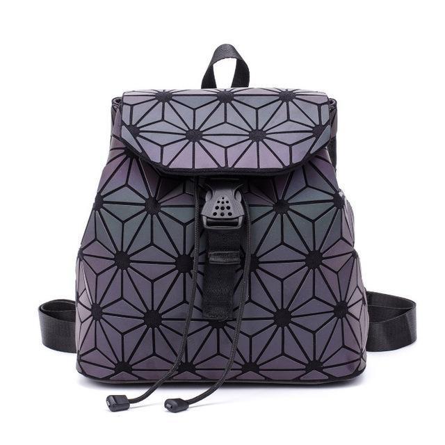 Stylish Geometric Ladies Backpack Bag