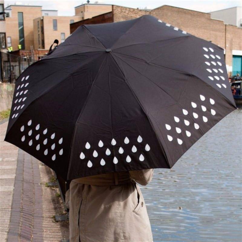 Colorful Automatic Folding Rain Umbrella