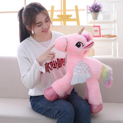 Big Cute Unicorn Stuffed Animal Toy