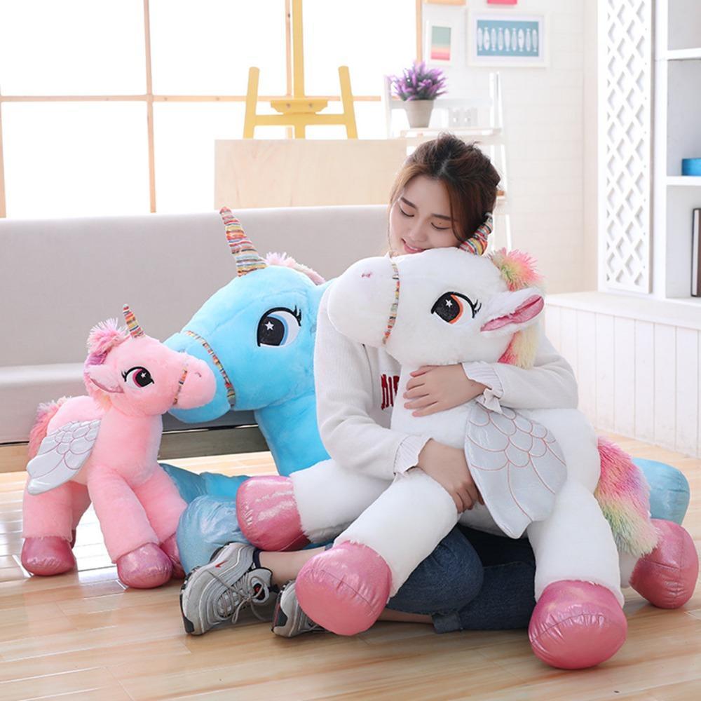Big Cute Unicorn Stuffed Animal Toy