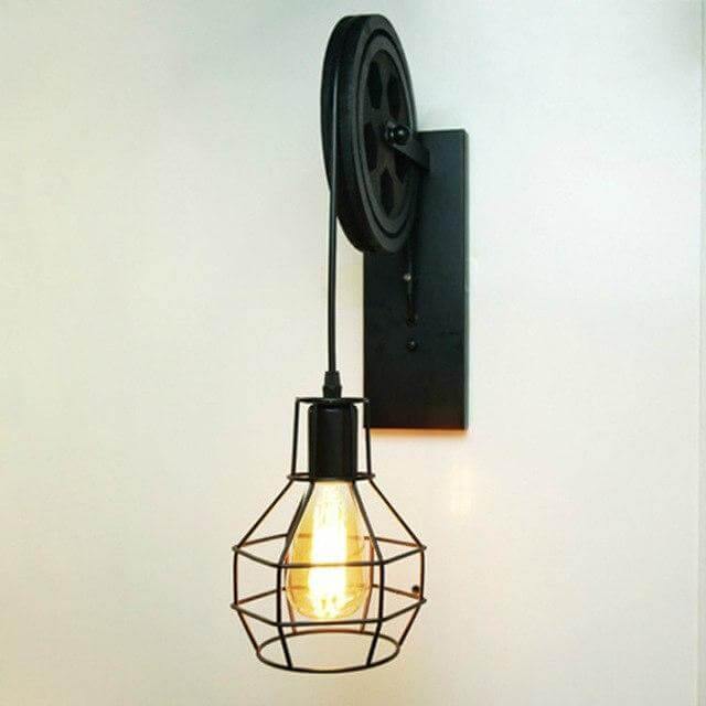 Unique Industrial Style Table Lamp - Befez