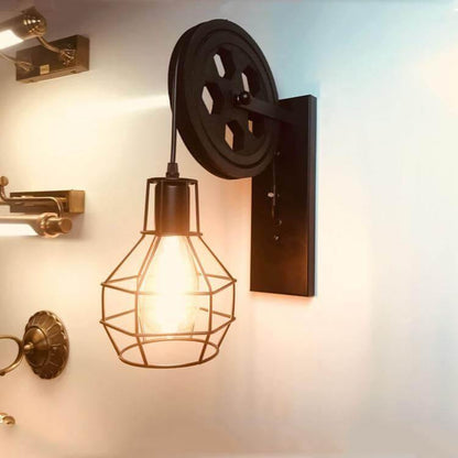 Unique Industrial Style Table Lamp