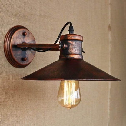 Industrial Chic Metal Wall Lamp - Befez
