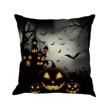 Spooky Haunted House Decor Pillow Covers - Befez