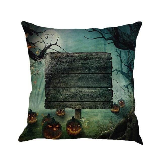 Spooky Haunted House Decor Pillow Covers