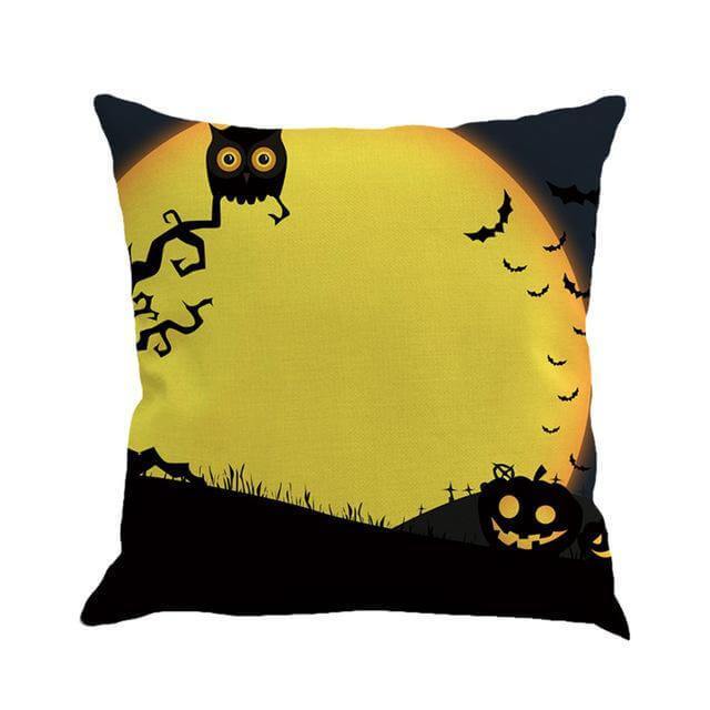 Spooky Haunted House Decor Pillow Covers
