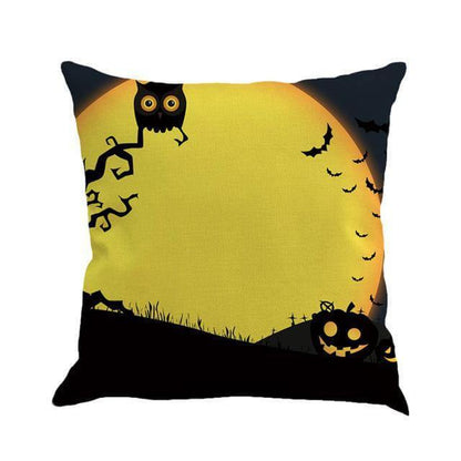 Spooky Haunted House Decor Pillow Covers