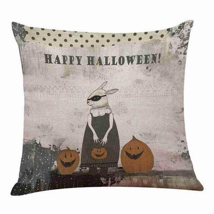 Soft Halloween Pumpkin Pattern Pillow Covers