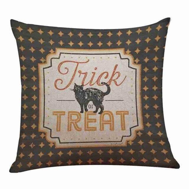 Soft Halloween Pumpkin Pattern Pillow Covers