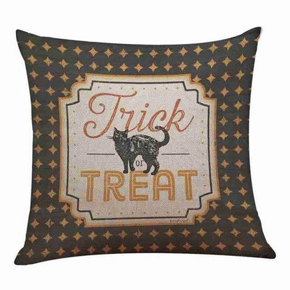 Soft Halloween Pumpkin Pattern Pillow Covers