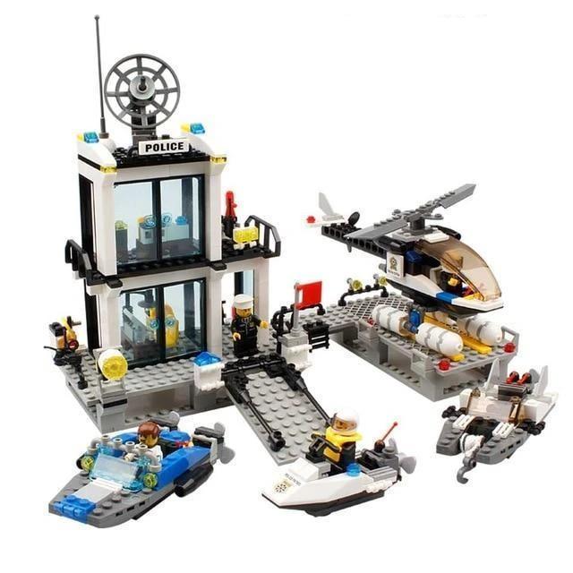 Befez SeaBlock Master Police Building Set - Befez