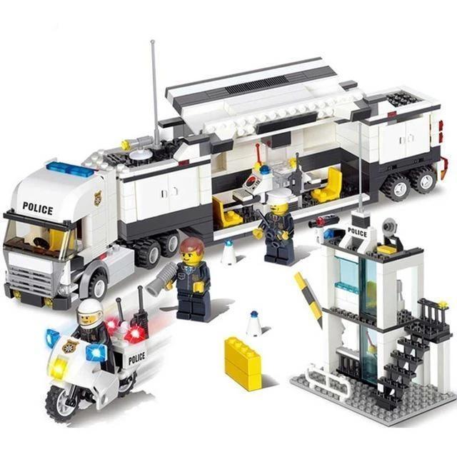 Befez SeaBlock Master Police Building Set