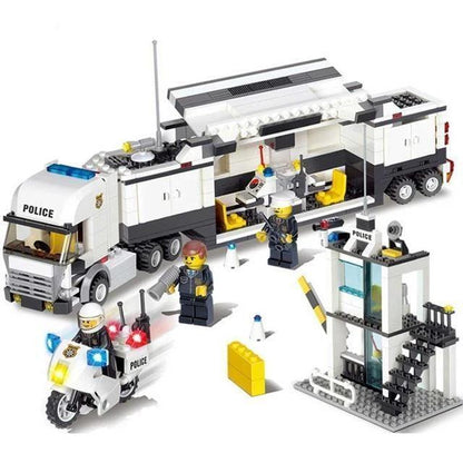 Befez SeaBlock Master Police Building Set