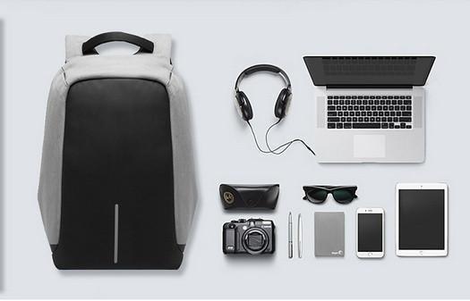 Stylish College Laptop Backpack with USB Charging Port