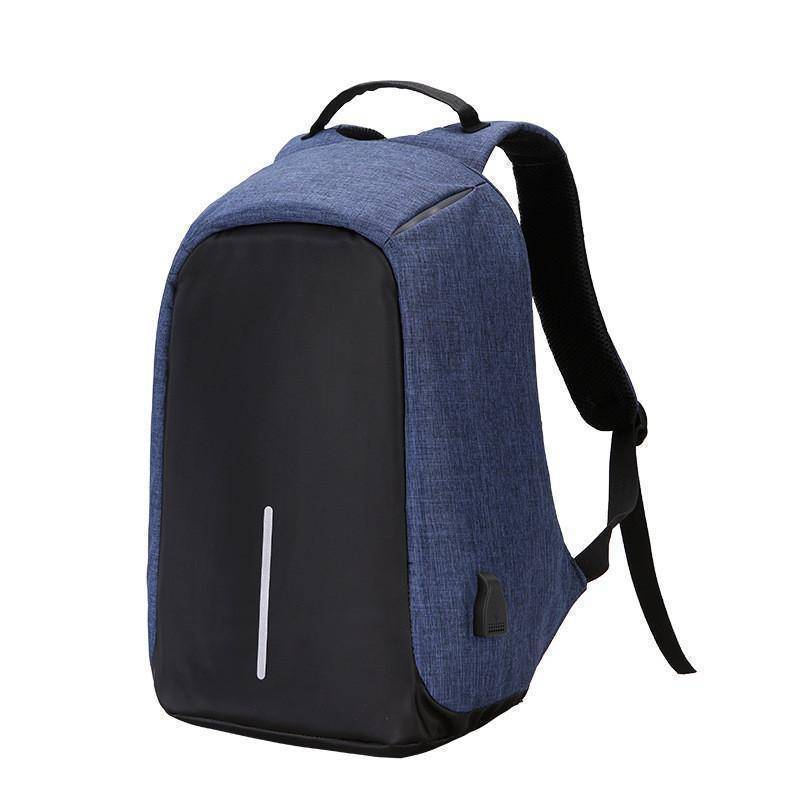 Stylish College Laptop Backpack with USB Charging Port