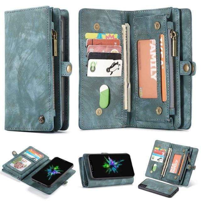 Premium Leather Magnetic Phone Flip Cover Case