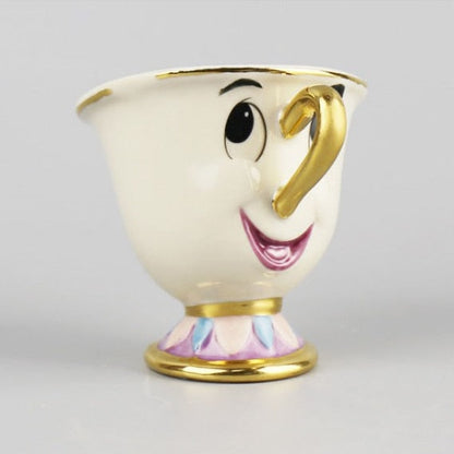 Cute Beauty and the Beast Porcelain Tea Set - Befez