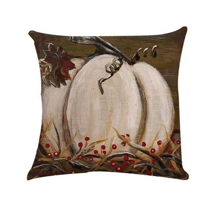 Orange Pumpkin Fall Pillow Covers