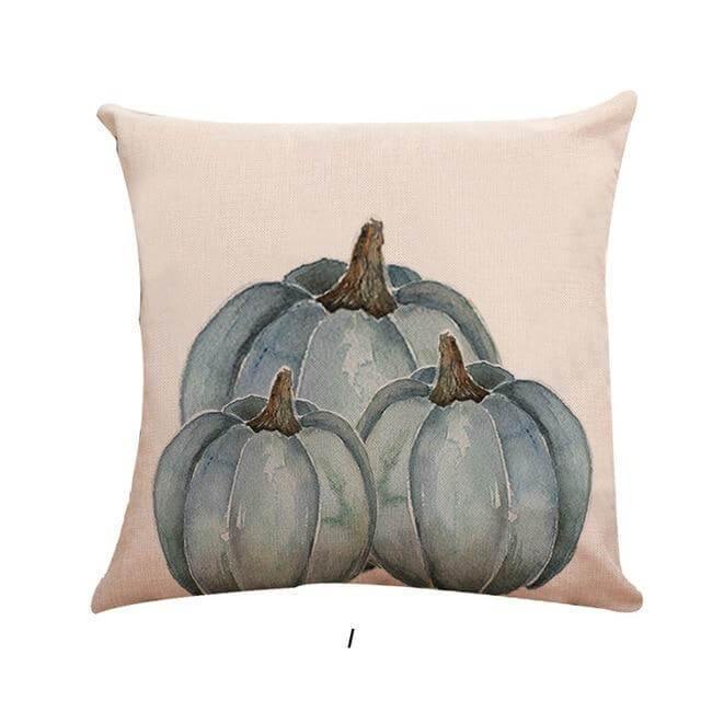 Orange Pumpkin Fall Pillow Covers