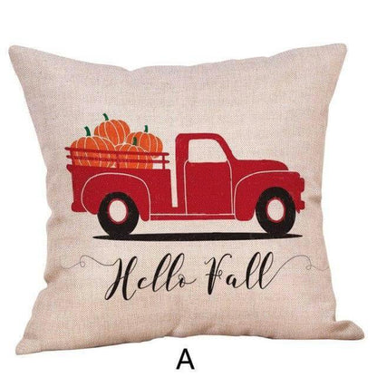 Autumn Harvest Halloween Decor Pillow Covers - Befez