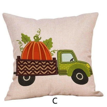 Autumn Harvest Halloween Decor Pillow Covers
