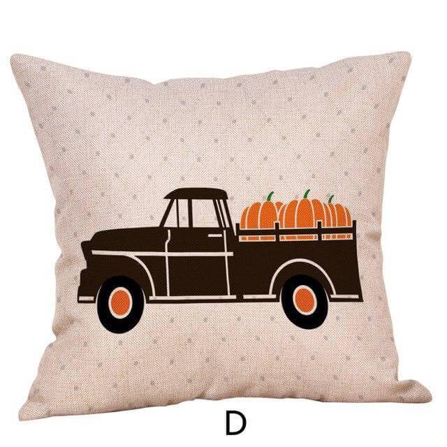 Autumn Harvest Halloween Decor Pillow Covers