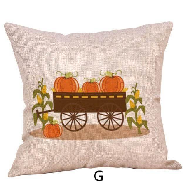 Autumn Harvest Halloween Decor Pillow Covers